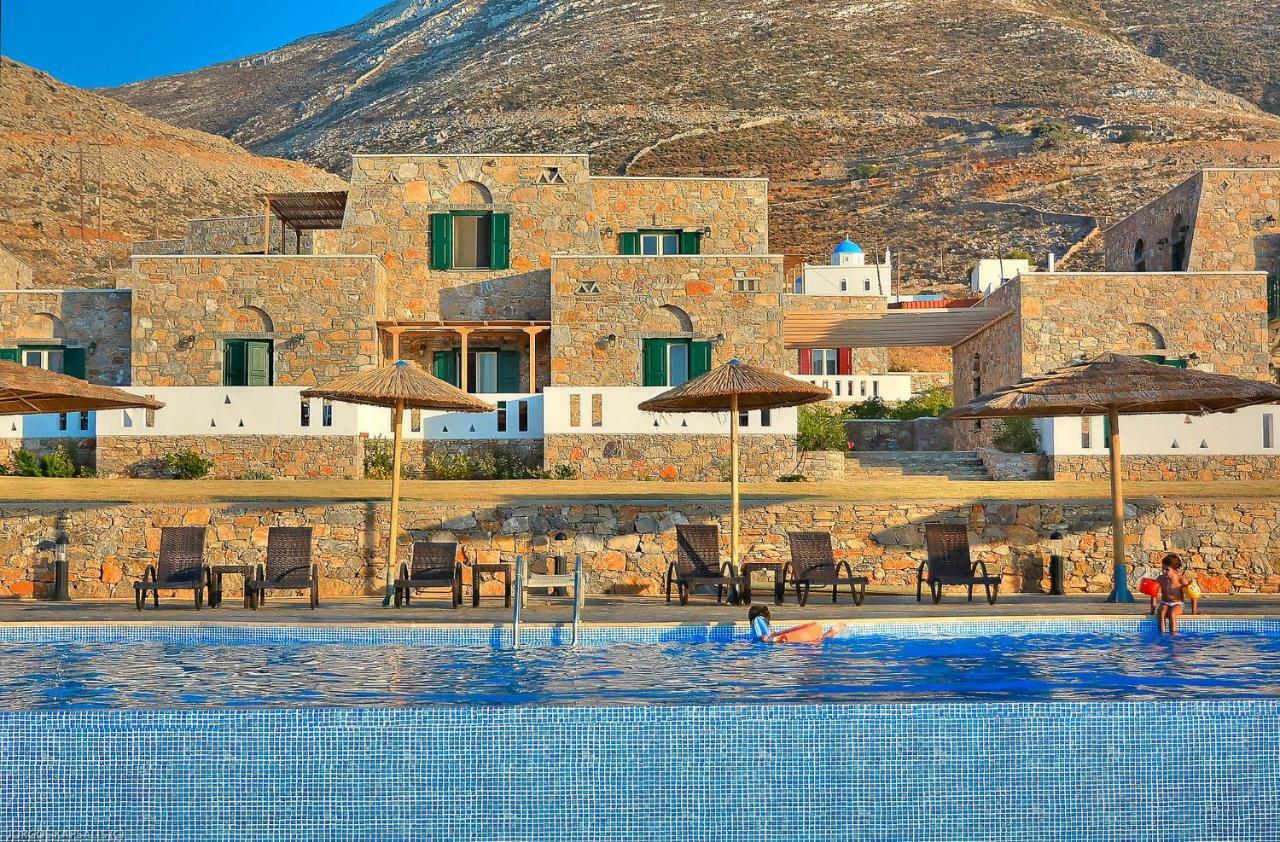 Aquapetra Hotel Agios Pavlos  Eksteriør billede